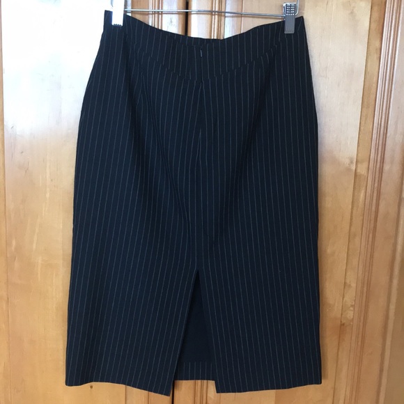 pinstripe skirt, vintage Banana Republic Factory - Picture 3 of 8